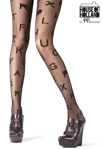 Pretty Polly House of Holland Alphabet Tights