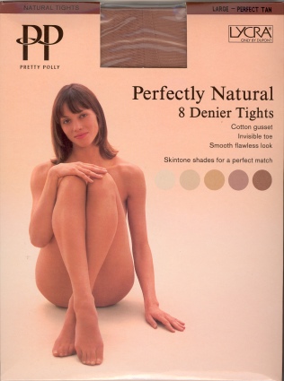 Pretty Polly Perfectly Natural 8 Denier Tights