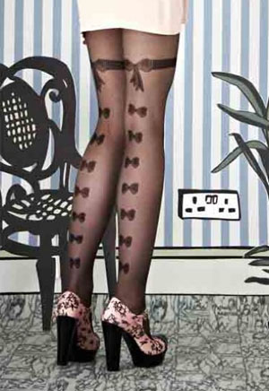 Red or Dead Peggy Tights